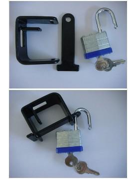 Gun Lock with Clamp, Bar, Designed to Keep Gun in Safe Condition
