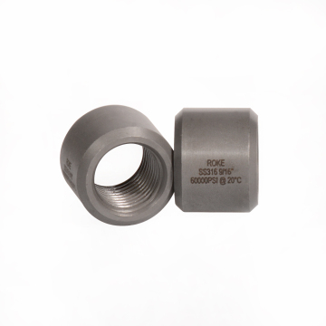 SS316 Stainless Steel 60000psi/4138bar Ultrahigh Pressure Collars