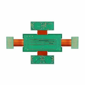 Rätseloberfläche starr flexible PCB