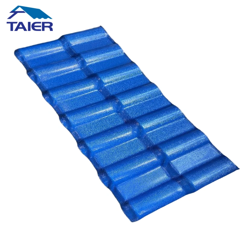 Apvc UV-resistant APVC Roofing Tiles China Manufacturers Suppliers Factory ...