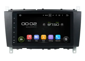 8 inch android car dvd player for Benz C-Class