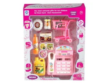 CASH REGISTER & TROLLEY