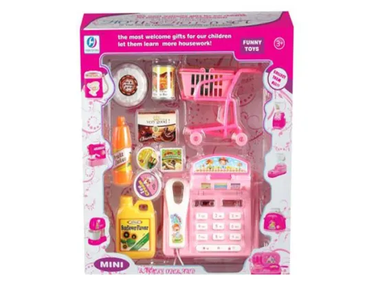 CASH REGISTER & TROLLEY