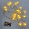 Flower Battery Operated LED String Lights