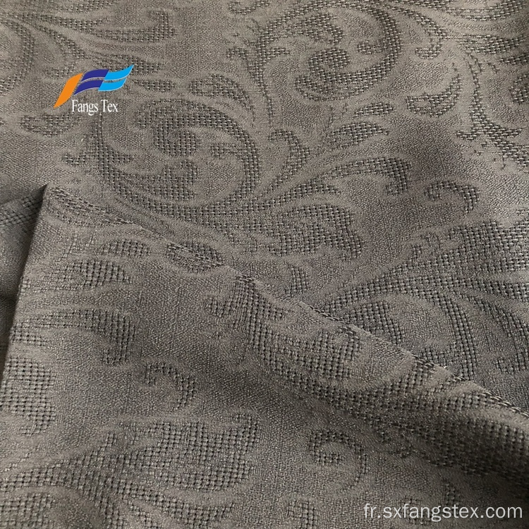 Tissu Abaya 100% polyester Dobby Nida Jaquard
