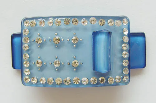 Acrylic Rhinestone Hair Clips, Acrylic Dress Buckle