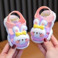 PVC Soft Baby Slippers Cartoon Sandalias para niños para niños pequeños