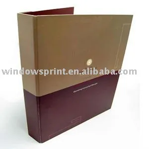 Recycle D ring Paper File Folder