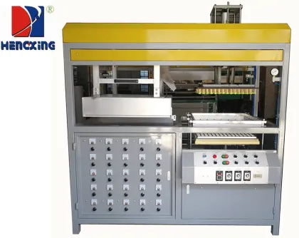 Manual plastic vacuum forming machine