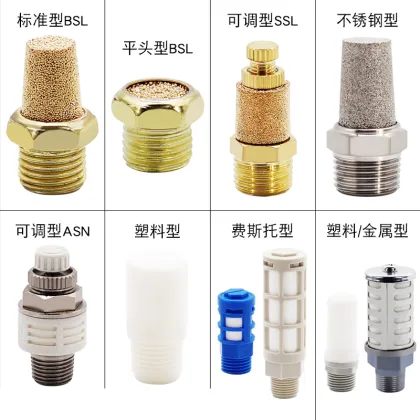 BSL Iron Mufflers, Silencers, Brass & Stainless Steel Fittings: Pneumatic Tools Accessories & Parts