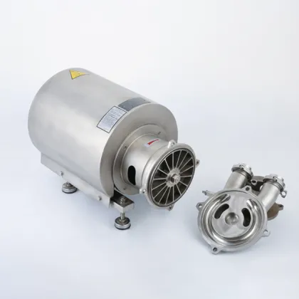 ZXB-SY CIP Self-Priming Stainless Steel Sanitary Pump for Dairy, Beverages, and Beer