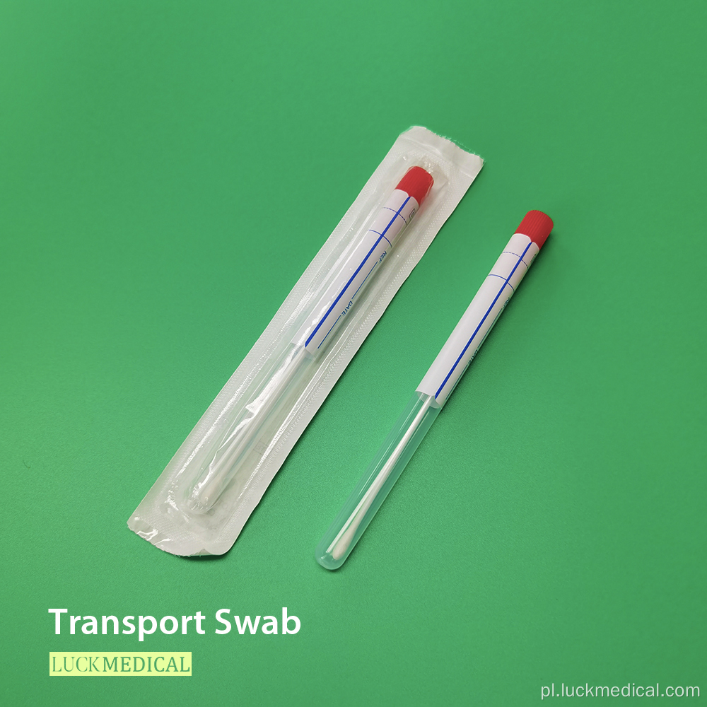 Próbka Swab Swab kultura bakteryjna i transport