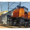 Mobile impact crusher for mining