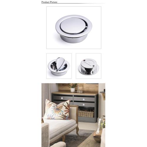 Small hidden pulls recessed wardrobe handle knobs