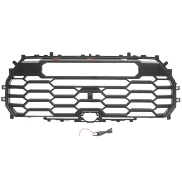 Matte Black Front Grille with Lights for 2022+ Sequoia TRD PRO