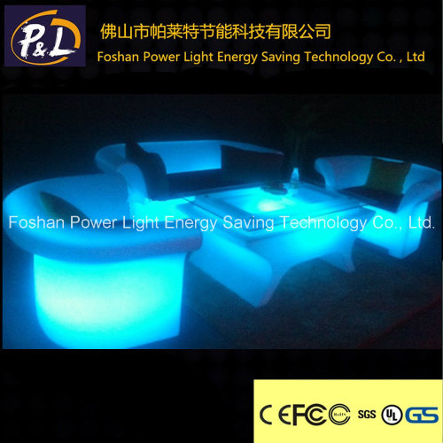LED ljus möbler kub-tabellform