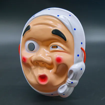 Traditional Japanese Anime Cosplay Mask