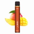 vape iget xxl flavors 1800 퍼프 일회용 vape