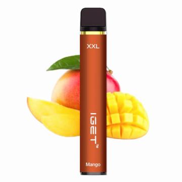 IGET XXL descartável Nic vape 1800 Puffs