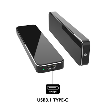 M.2 NVME SSD Enclosure Aluminum Alloy+PC