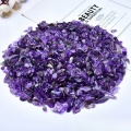 Multi Size Natural Amethyst Chips Beads Amethyst Tumbled Stone Irregular Shaped Healing Crystal Loose Beads for Home Decoration