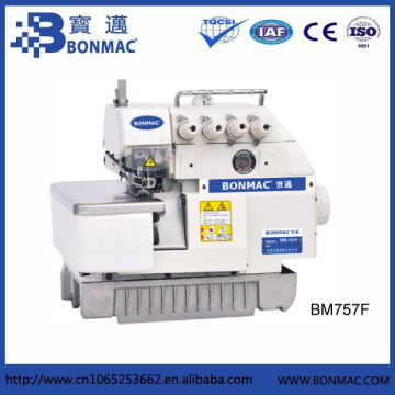 BM 757F Sirub Type High Speed 5 Thread Overlock Sewing Machine Industrial Price