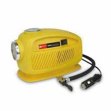 12V DC Mini Air Compressors, Inculdes Two Nozzle Adapters and One Sports Needle
