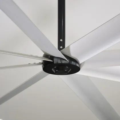 Solar Powered Greenhouse Factory: Big Ass DC Fan - HVLS Industrial Cooling Fan 10ft Aluminum