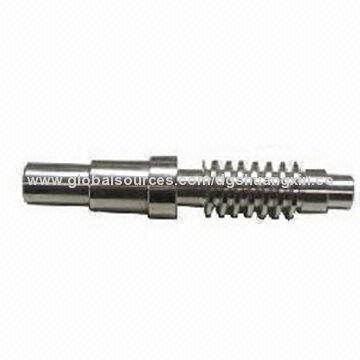China Precision Carbon Steel/Stainless Steel Input Shafts, Customized Sizes Accepted