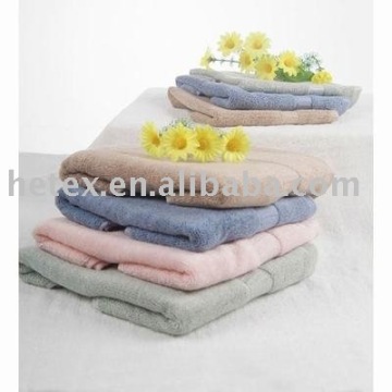 Terry cotton plain bath towel