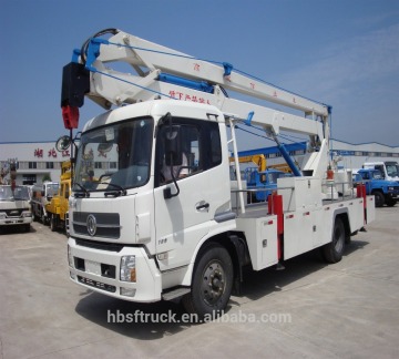 Dongfeng 20 meters hydraulic aerial cage from original factory for sale