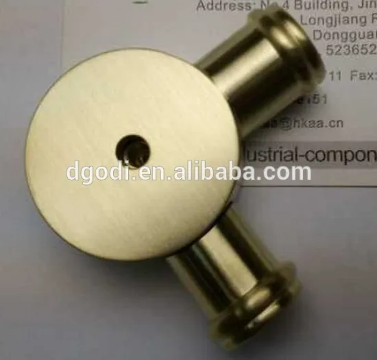 Customized Cnc Machining Brass Lamp Parts From China