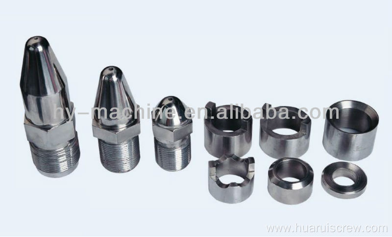 Injection molding screw assembly