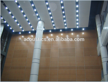 high quality MDF wood ceiling for gymnasium