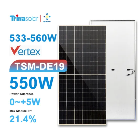 Trina Solar Energy Panel Sets: 535W, 545W, 555W & 550W PV Modules for High-Quality Solar Solutions