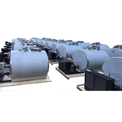 Dairy Farm Milk Tank Mixer & Cooling Tank - 1000 Liters Coconut Milk Machine