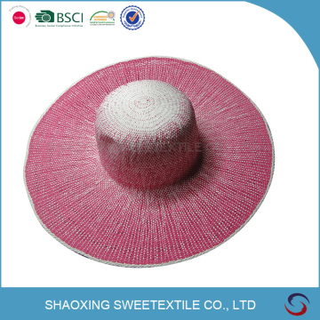 New design wholesale cheap promotional summer fashion paper straw hat