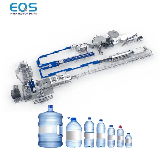 Full Automatic 500ml Water Bottling Plant: Washing, Filling, Capping Machine Line