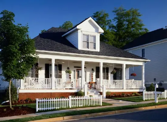European Style Prefabricated Steel Vill House