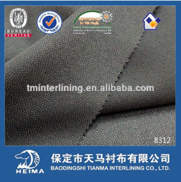 high quality polyester interlining for garments 8312
