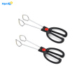 Plastic Handle  Stainless Steel Scissor Tongs