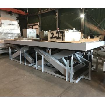 Lift table double scissor