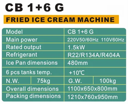 Machine manufacturers new products fried ice cream machine mesin ais krim goreng