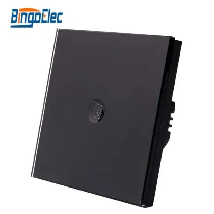 golden glass panel 3gang wifi controlled light switch,remote control wall switch