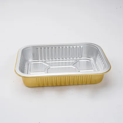 2200ml Food Grade Disposable Tin Foil Baking Pan