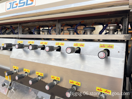 CNC 14 Motor Stone Vertical Edging and Polishing Machine