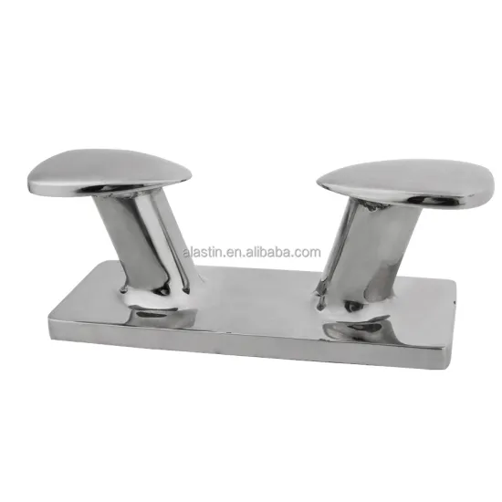 Custom Bollard Marine 316 Stainless Steel Mirror Polished Mooring Cleat Bollard