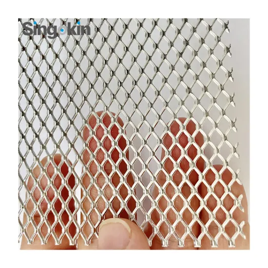 Diamond Shape Stainless Steel Aluminum Expanded Metal Mesh