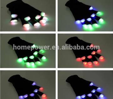 2016 cheap Party Led Flashing Glow Gloves