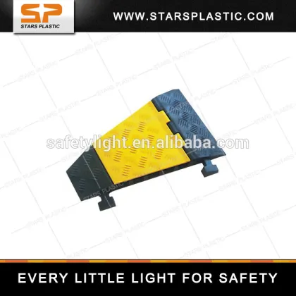 Outdoor event protector Rubber Cable Protector High Density Rubber Electric Wire Protector